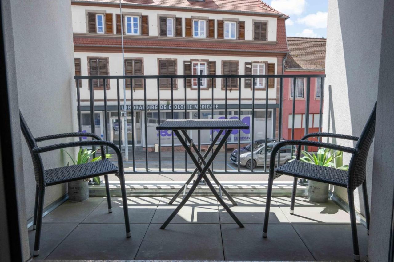 Superbe Loft Center Of Saverne Bike Parking Exterior photo
