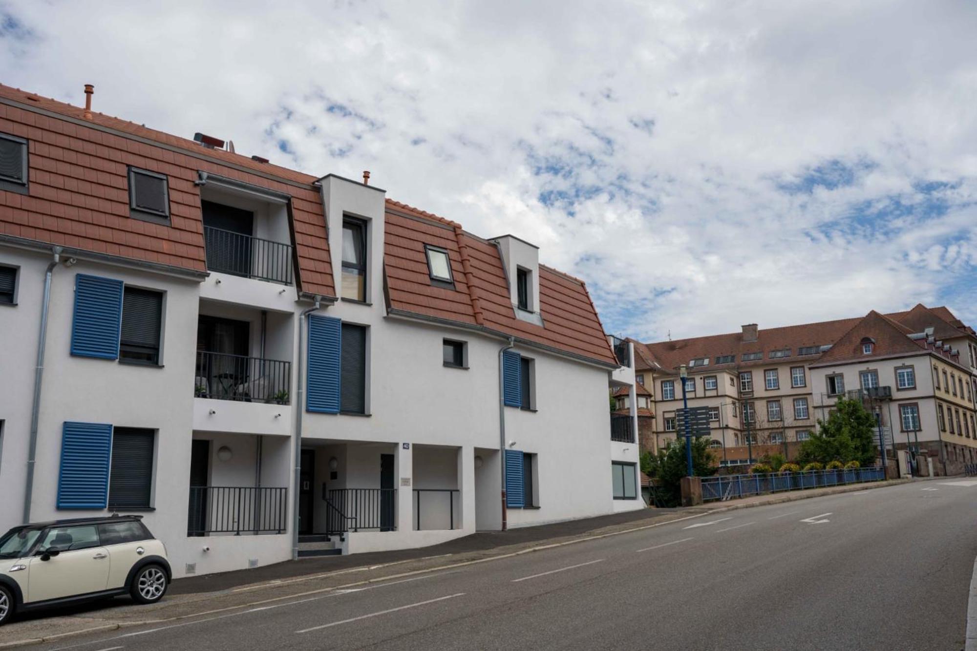 Superbe Loft Center Of Saverne Bike Parking Exterior photo